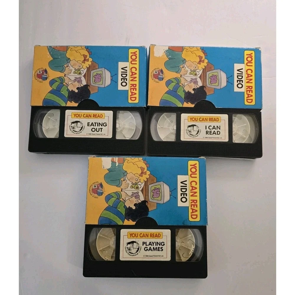 VTG You Can Read 3 Tape Set 